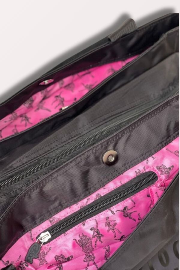Bloch Multi Compartment Tote Dance Bag in Black A310 at New York Dancewear Company
