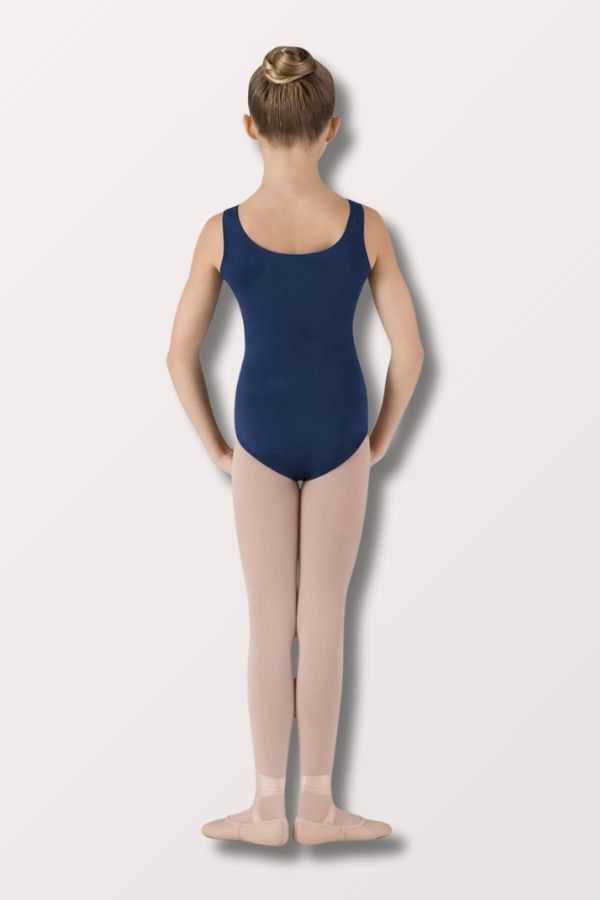 Bloch Girls Tank Leotard in Navy Style CL5405 at New York Dancewear Company