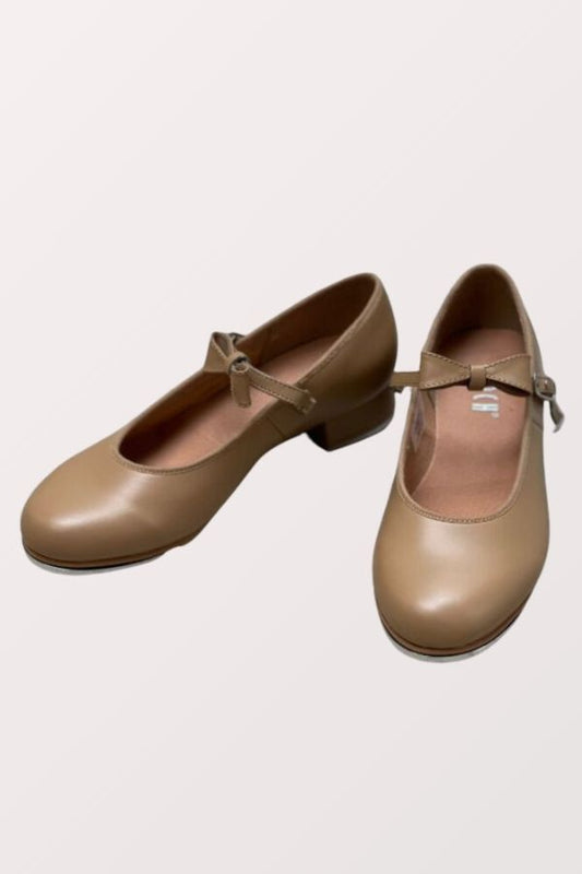 Bloch Children's Merry Jane Tap shoes in Tan Style S0352G at New York Dancewear Company