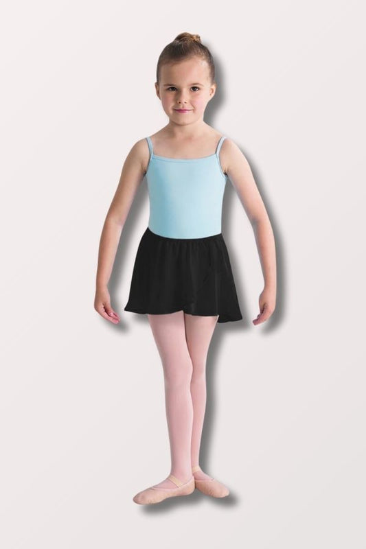 Bloch Girls Barre Stretch Waist Ballet Skirt in Black CR5110 at New York Dancewear Company