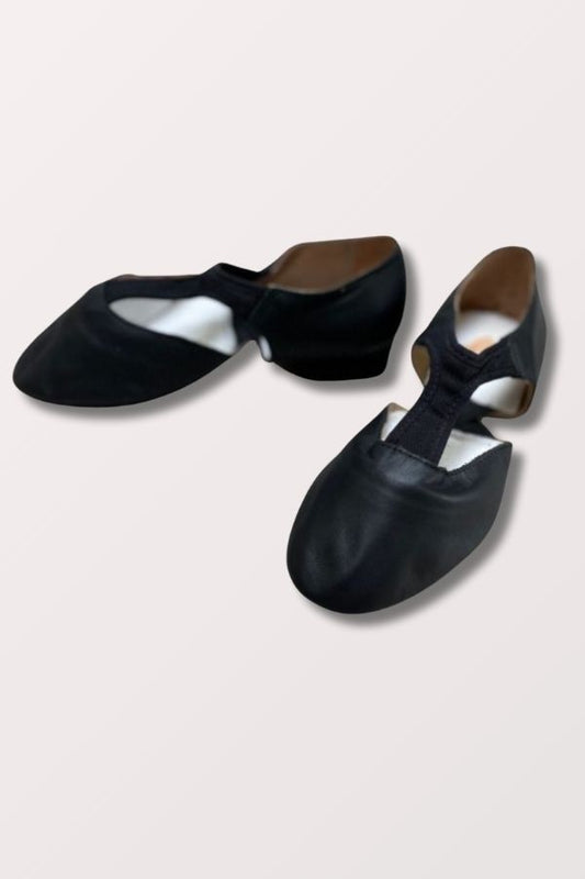 Bloch Ladies Elastosplit Grecian Teaching Shoe Style ES0410L in Black at New York Dancewear Company