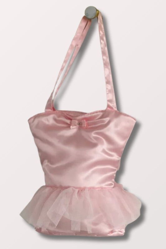 Bloch Girls Tutu Bag in Light Pink Satin Style A65 at New York Dancewear Company