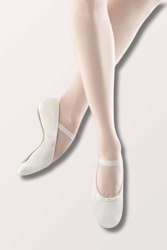 Bloch Ladies White Leather Ballet Shoes Style S0205L at New York Dancewear Company