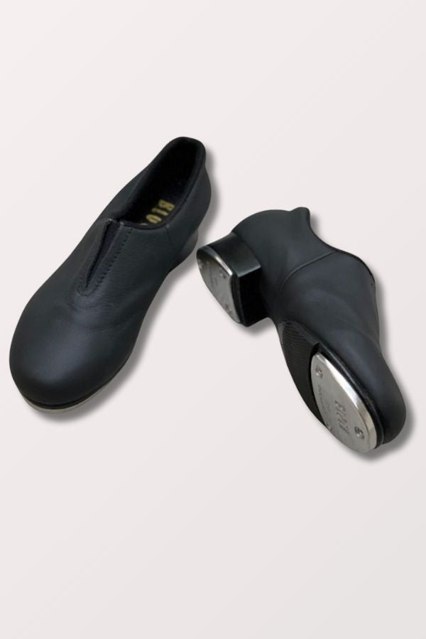 Children's Tap Flex Slip On Tap Shoes Black