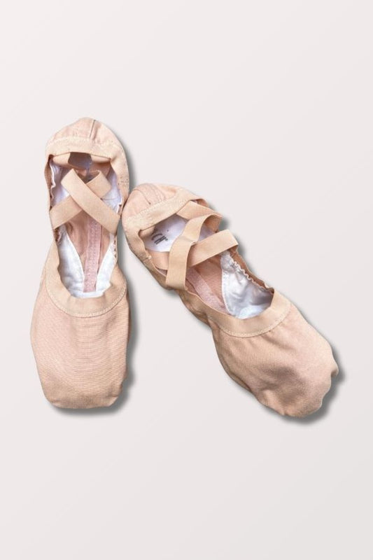 Bloch S0621L Pro Elastic Canvas Ballet Shoes in Pink at New York Dancewear Company