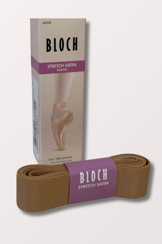 Bloch Stretch Satin Ribbon in Tonal B24 Style A0528 at New York Dancewear Company