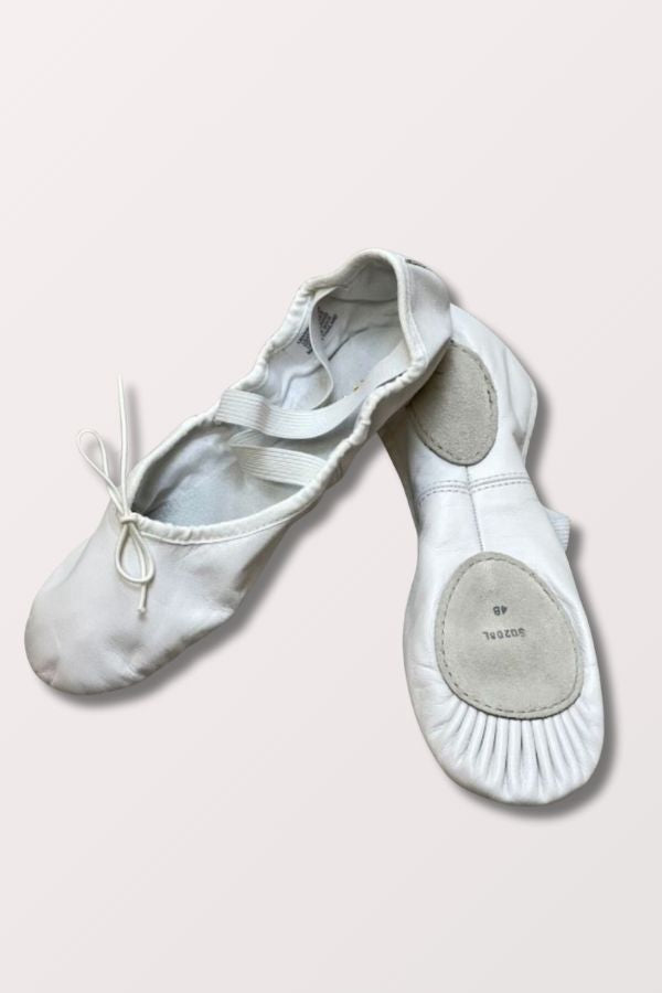Bloch S0208L White Ladies Prolite Leather Ballet Shoes at New York Dancewear Company