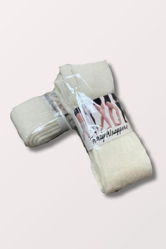 Body Wrappers 36 inch stirrup leg warmers in white at NY Dancewear
