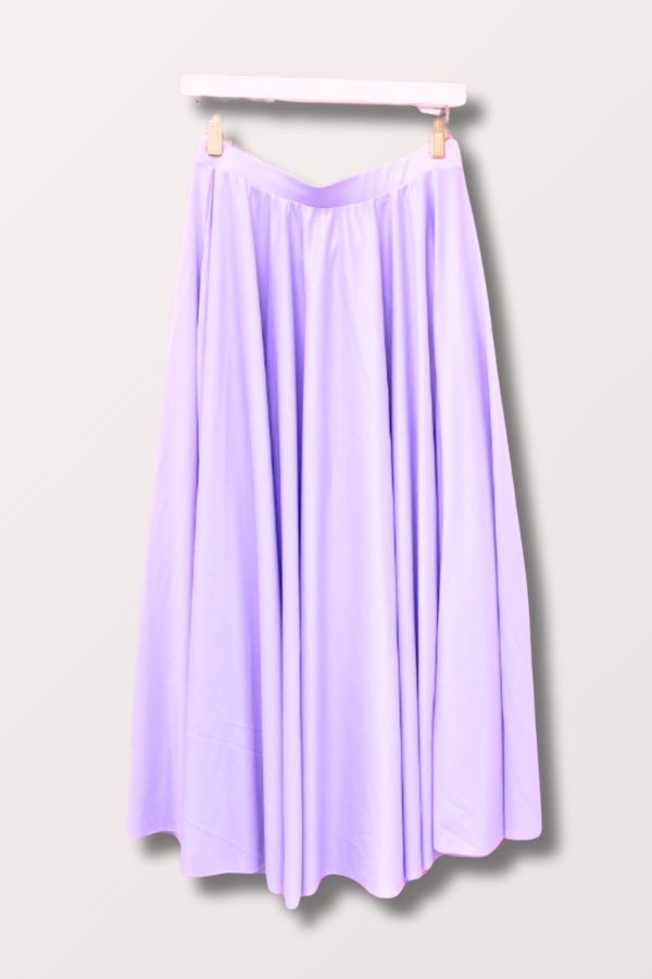 Body Wrappers Girls Praise Skirt in Lilac Style 0501 at New York Dancewear Company