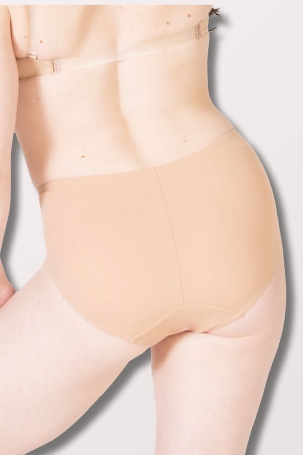 Body Wrappers Underwraps Bikini Cut Briefs in Nude Style 264 at New York Dancewear Company