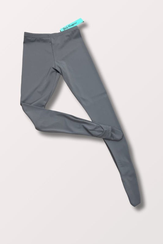 Boys convertible dance tights in slate gray by Body Wrappers at NY Dancewear