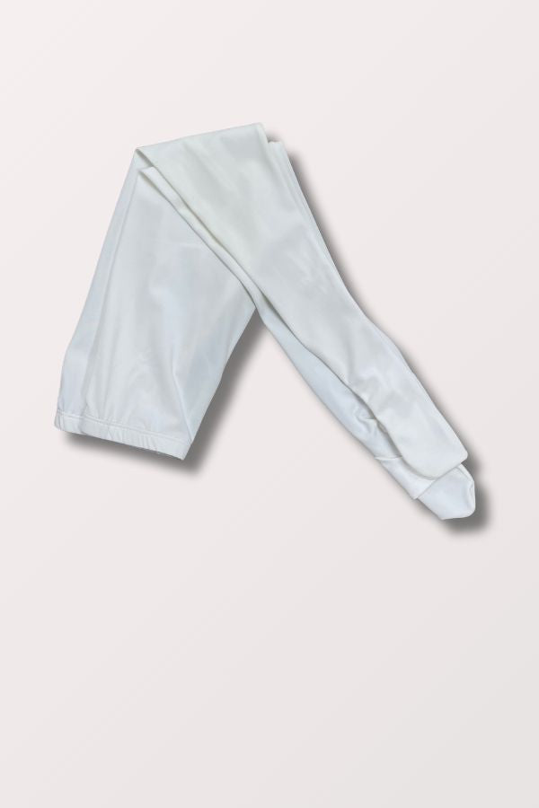 Boys White Convertible Dance Tights from Body Wrappers sold at NY Dancewear