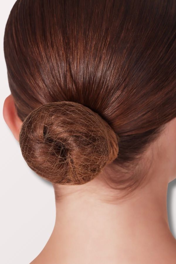 Bunheads Hair Nets in Light Brown style BH421 at New York Dancewear Company