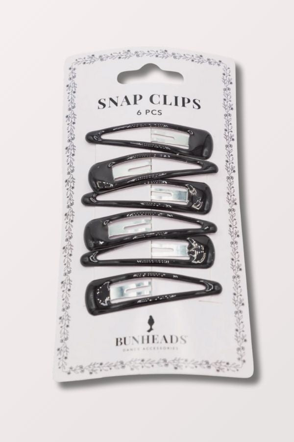 Bunheads Snap Clips in Dark Brown Style BH1514 at New York Dancewear Company