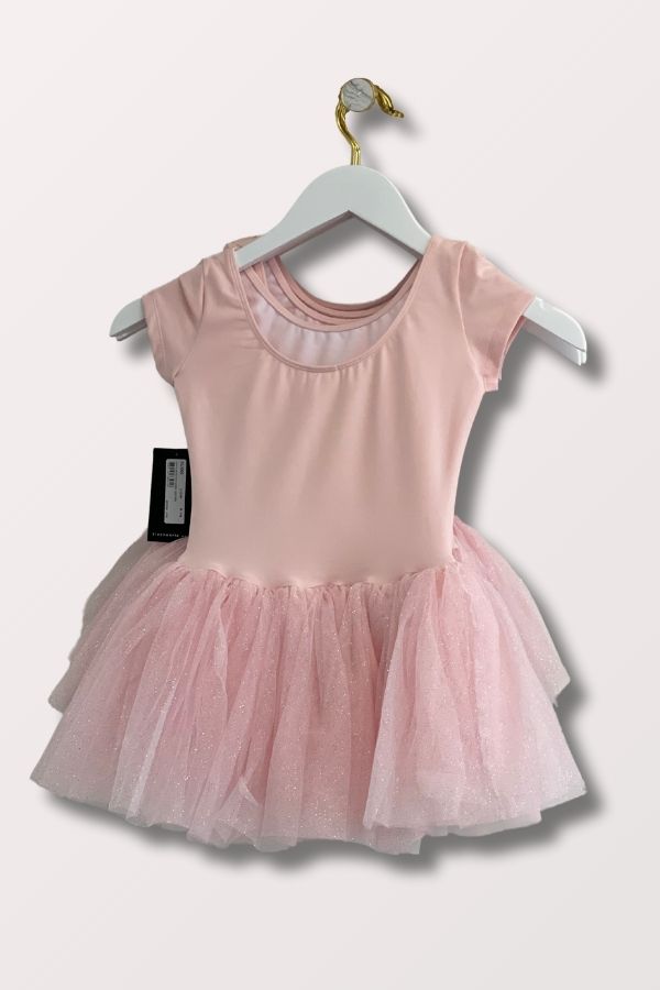Bloch Girls Cap Sleeve Tutu Dress in Candy Pink CL1022 at NY Dancewear