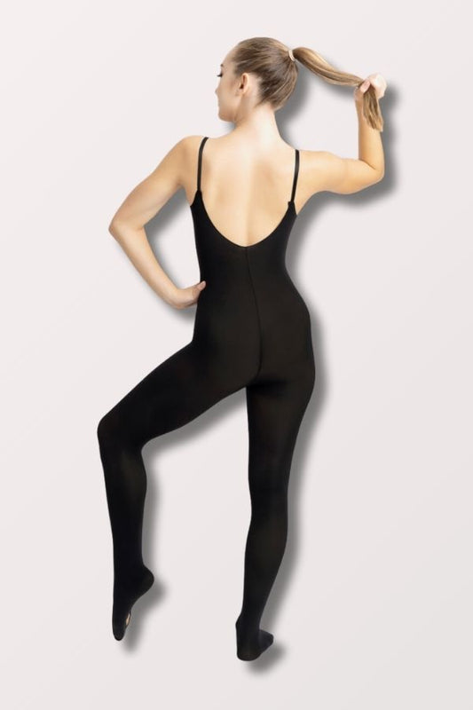 Capezio Adult Full Length Transition Body Tights in Black at NY Dancewear