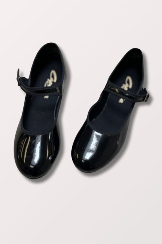 Capezio Adult Mary Jane Tap Shoes in Black Patent Style 3800 at New York Dancewear Company