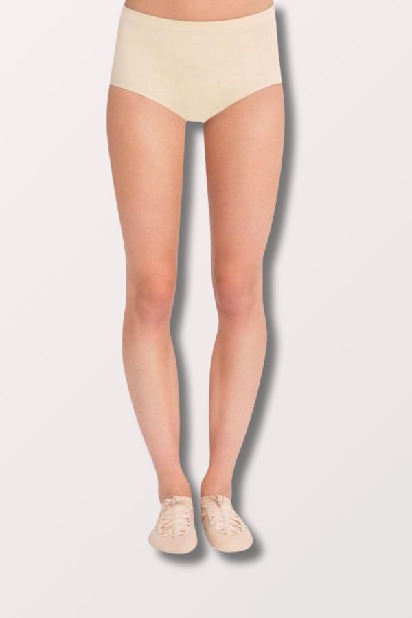 Adult Team Basics Classic Stretch Dance Brief - Nude