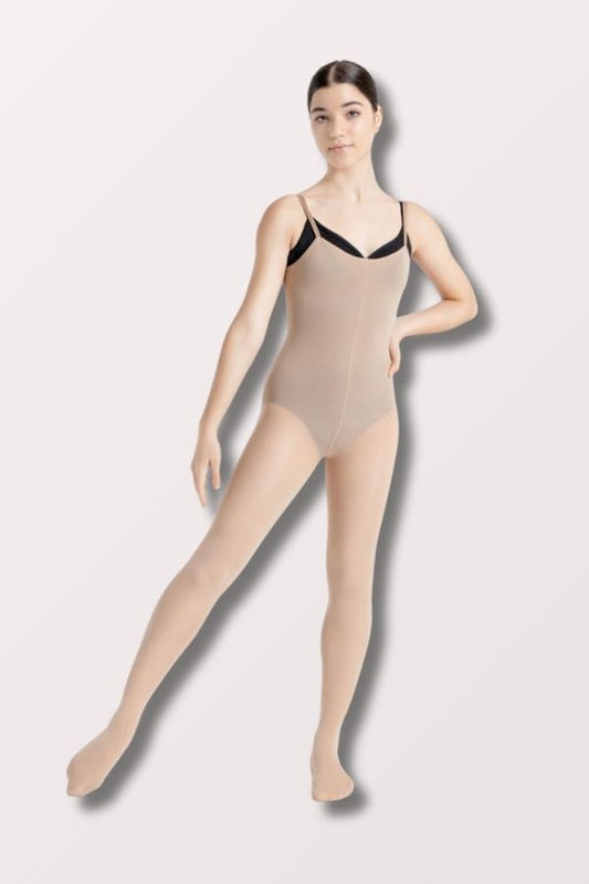 Capezio Adult Full Length Transition Body Tights in Nude at NY Dancewear