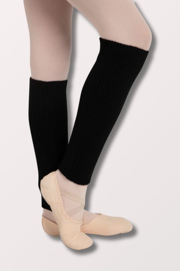 Capezio Children's 12 Inch Leg Warmers in Black Style CK10956C at New York Dancewear Company