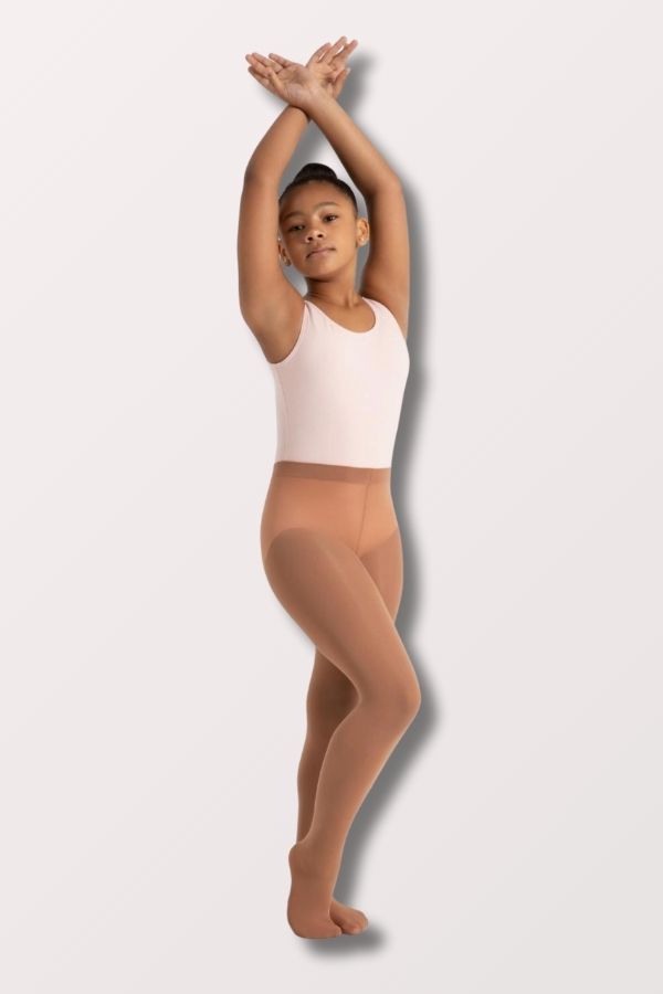 Capezio Children's Ultra Soft Transition Tights in Suntan Style 1916C at New York Dancewear Company