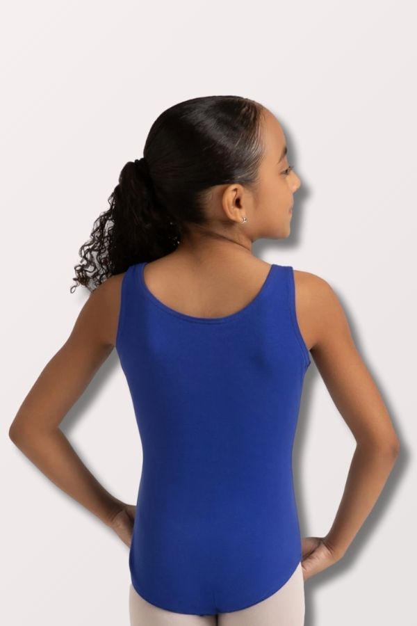 Capezio Girls High Neck Tank Leotard in Royal Style CC201C at New York Dancewear Company