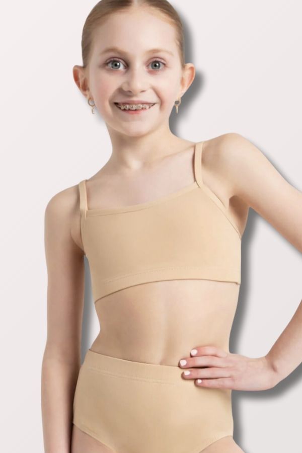 Capezio Children's Camisole Bra Top in Nude Style TB102C at New York Dancewear Company