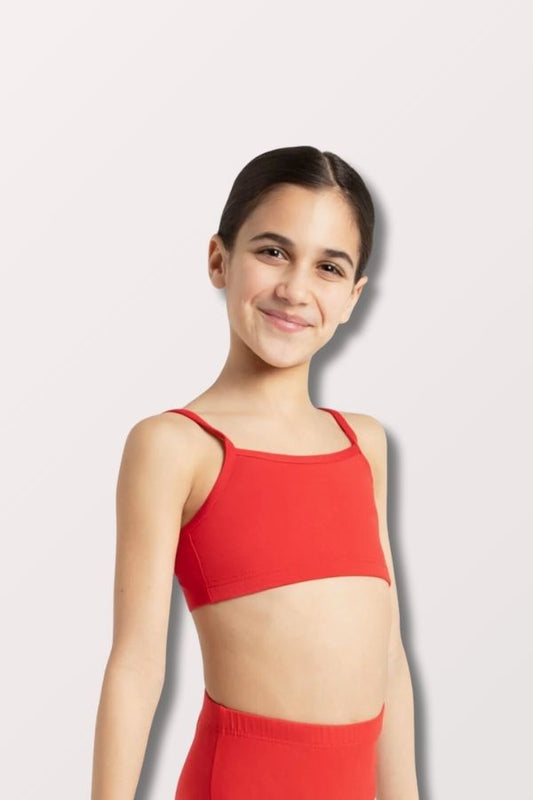 Capezio Children's Lined Camisole Bra Top in Red Style TB102C at New York Dancewear Company