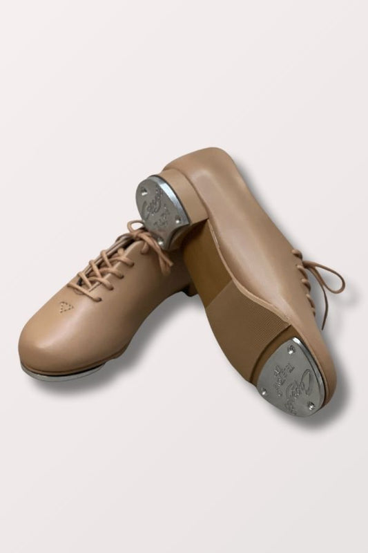 Capezio Children's Tic Tap Toe Tap Shoes Lace Up in Caramel at NY Dancewear