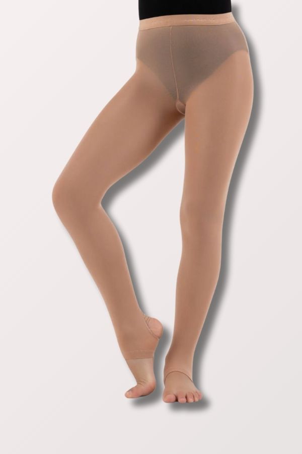 Capezio Children's Ultra Hold Stirrup Tights in Light Suntan Style N145C at New York Dancewear Company