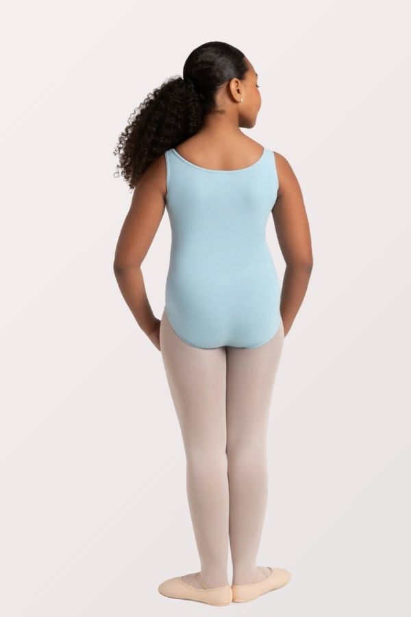 Capezio Children's High Neck Tank Leotard in Light Blue Style CC201C at New York Dancewear Company