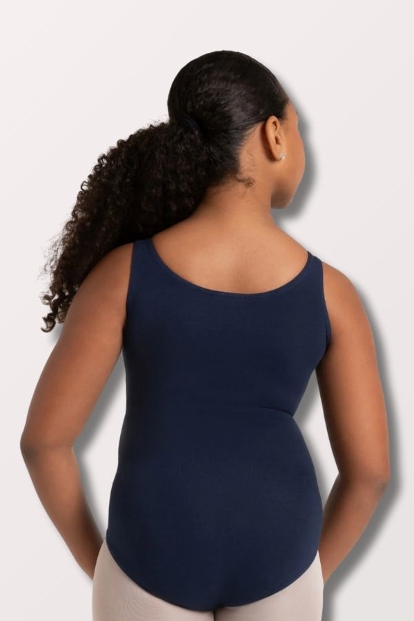 Capezio Children's High Neck Tank Leotard in Navy Style CC201C at New York Dancewear Company