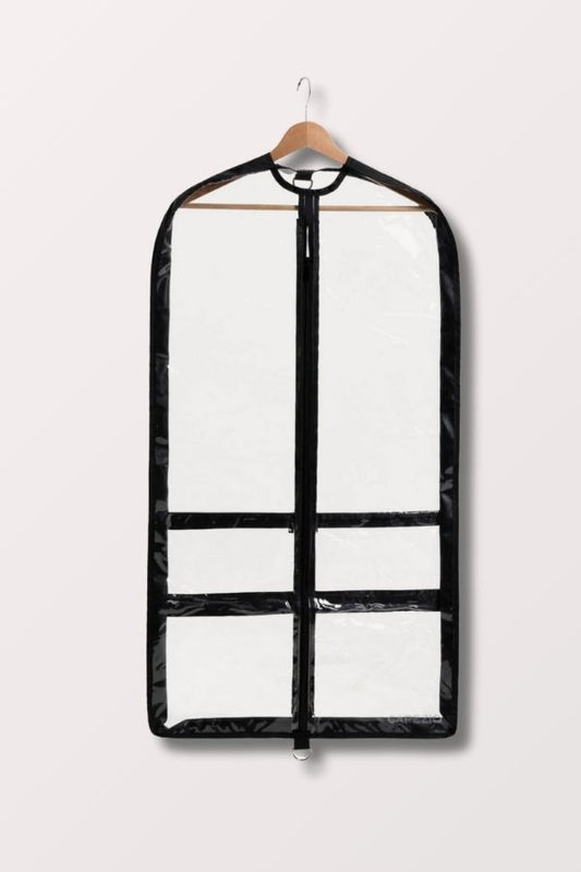 Capezio On The Go Garment Bag in Black Style B305 at New York Dancewear Company