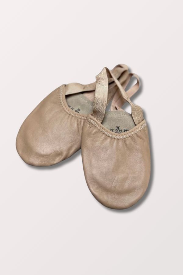 Capezio Pirouette II Leather Turners in Nude Style H062 at New York Dancewear Company