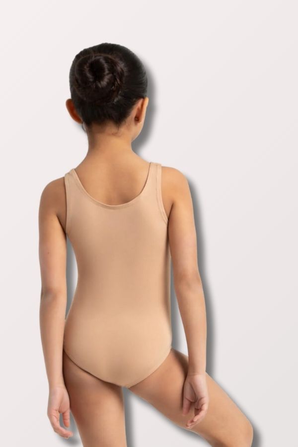 Capezio Children's Nylon Tank Leotard in Light Suntan Style TB142C at New York Dancewear Company
