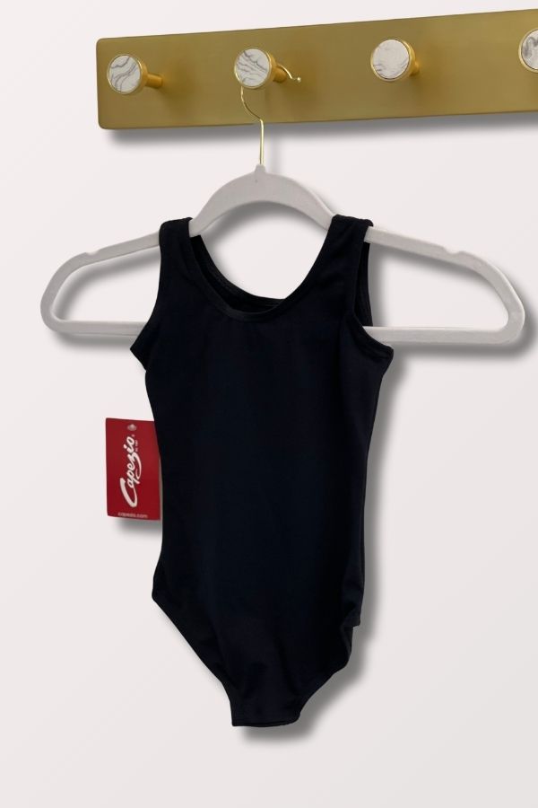 Capezio TB142C Childrens Tank Leotard in Black at NY Dancewear
