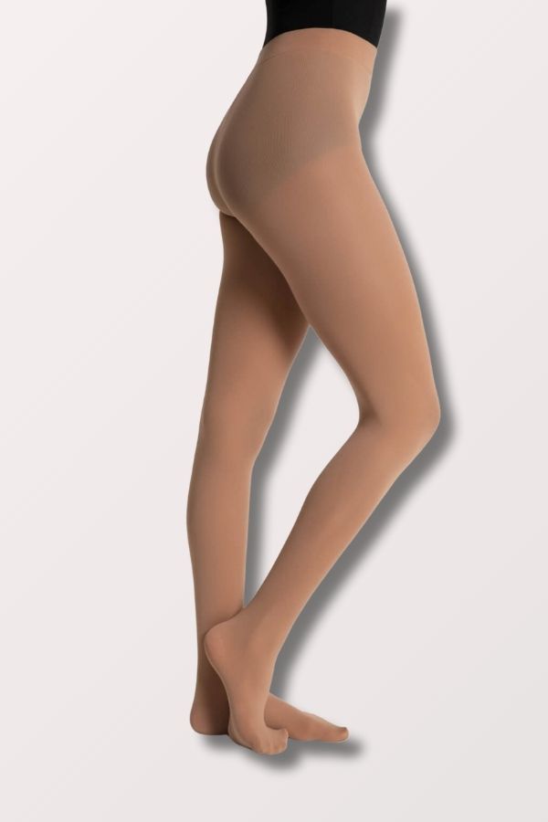 Capezio Ultra Soft Footed Dance Tights in Light Suntan Style 1915 at New York Dancewear Company