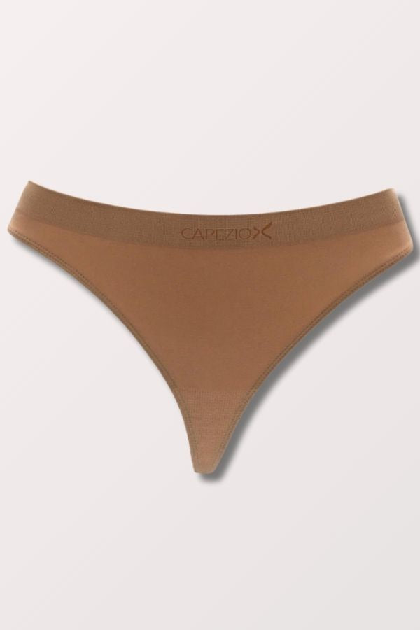 Seamless Low Rise Thong - Nude