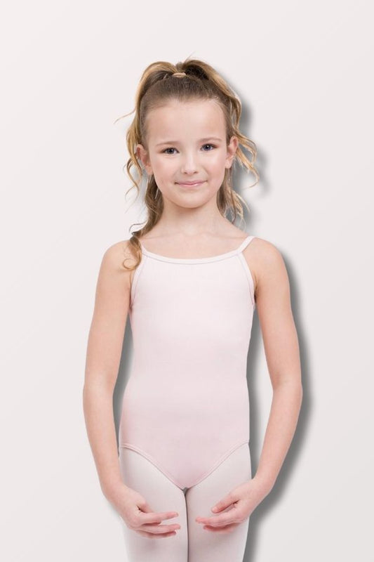 Children's Capezio Camisole Leotard with Adjustable Straps in Pink at NY Dancewear