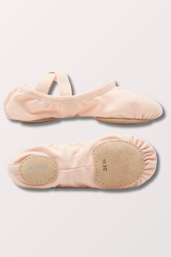 Bloch Children's Performa Canvas Ballet Shoes in Theatrical Pink Style S0284G at New York Dancewear Company