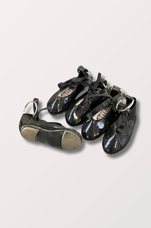 Minishooz Black Mini Tap Shoe Keychain by Pillows For Pointes at New York Dancewear Company