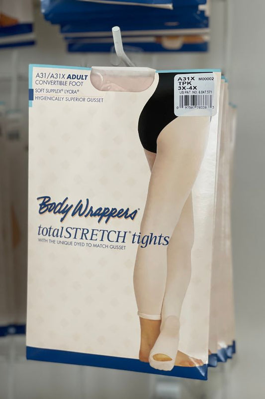Plus Size TotalSTRETCH Convertible Dance Tights by Body Wrappers