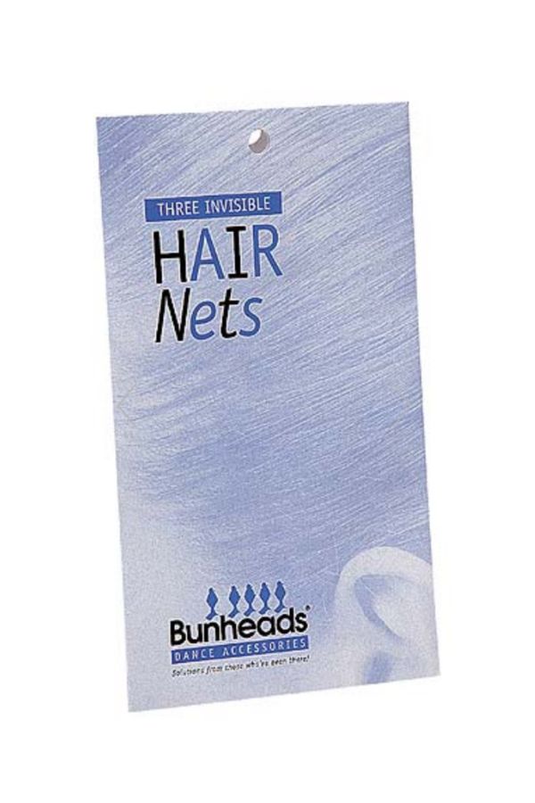 Invisible Hair Nets by Bunheads - set of 3 in light brown
