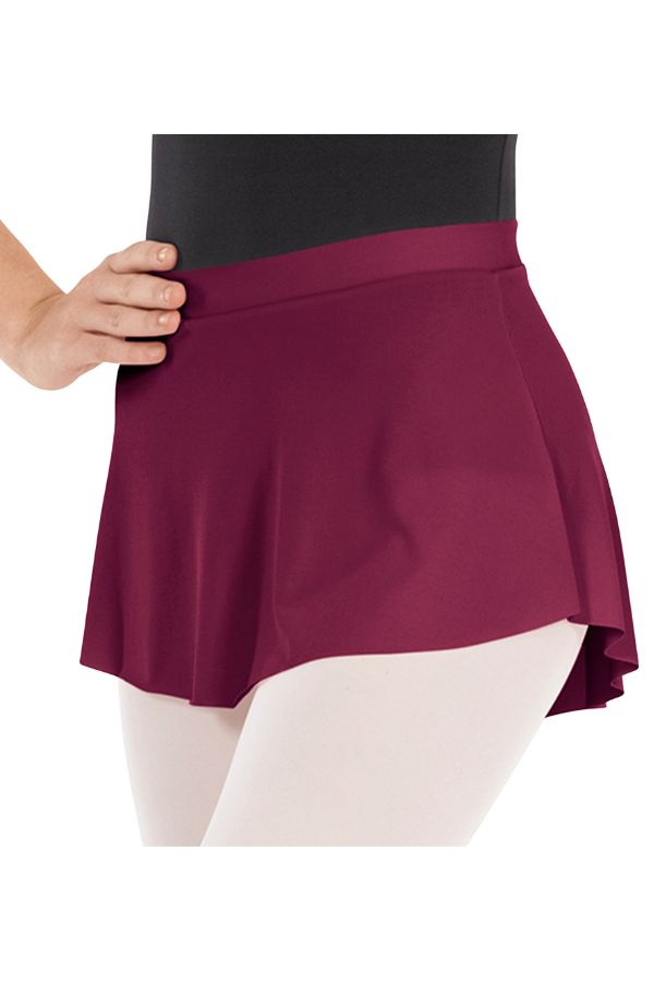 Girls High Low Pull On Mini Ballet Skirt by Eurotard
