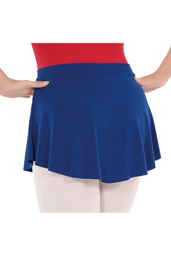 Girls High Low Pull On Mini Ballet Skirt by Eurotard