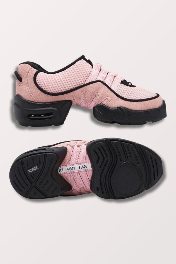 Bloch Adult Boost Mesh Split Sole Dance Sneakers in Pink Style S0538L at New York Dancewear Company