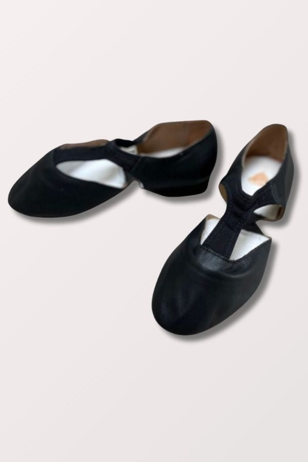 Bloch Ladies Elastosplit Grecian Teaching Shoe Style ES0410L in Black at New York Dancewear Company