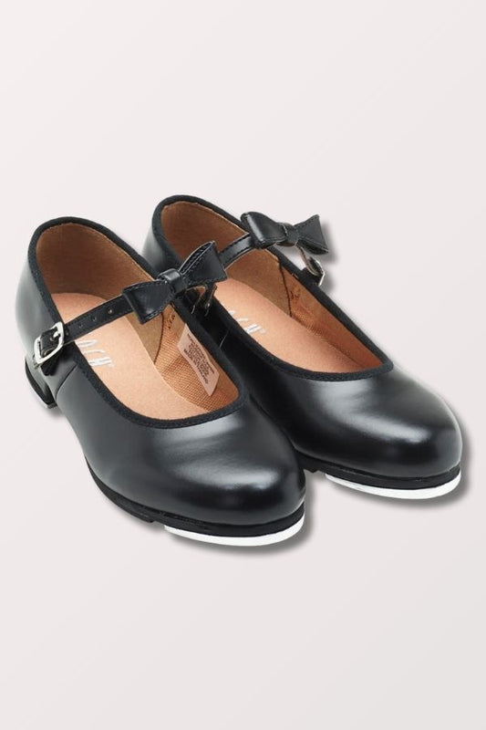Bloch Children's Merry Jane Tap Shoes in Black Style S0352G at New York Dancewear Company.