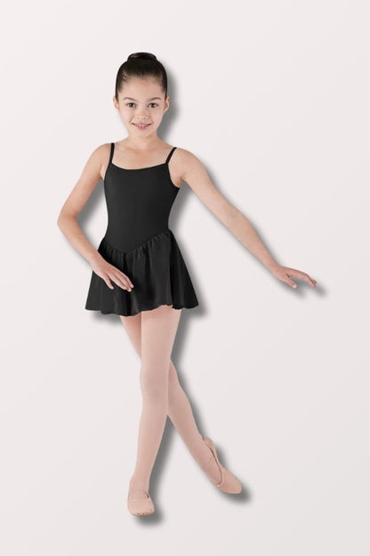 Bloch Girls Skirted Camisole Leotard in Black Style CL3977 at New York Dancewear Company