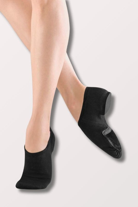 Bloch Ladies Phantom Canvas Jazz Shoes in Black Style S0473L at New York Dancewear Company